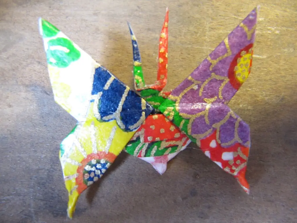 Origami Schmuck basteln