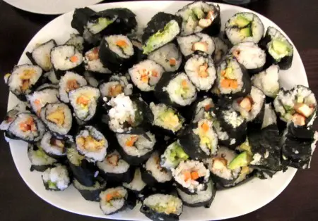 Vegetarisches Sushi selber machen 6