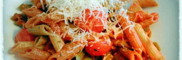 Rezept: Nudeln mit vegetarischer Tomatensoße