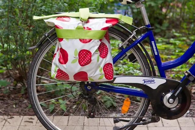 Fahrradtaschen selber nähen nach einfachem Schnittmuster