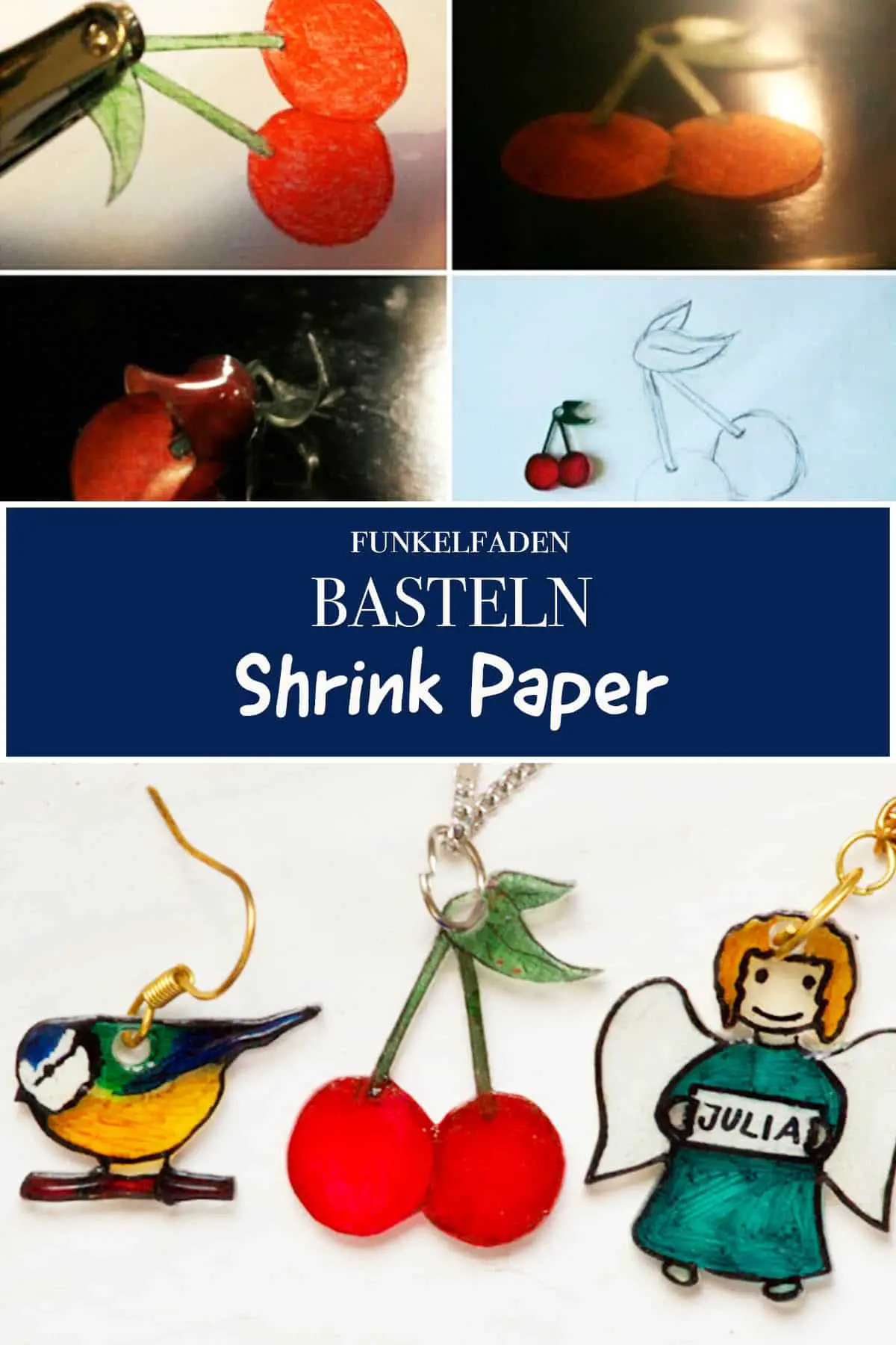 DIY - Basteln mit Shrink Paper