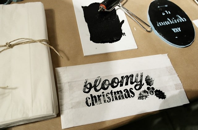 Bloomydays - Geschenktütchen bestempeln 
