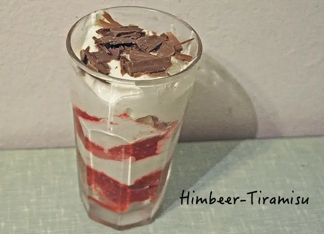 Himbeer-Tiramisu mit Rum 