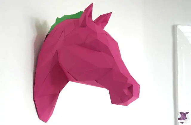 DIY Origami Pferd von Paper Shape