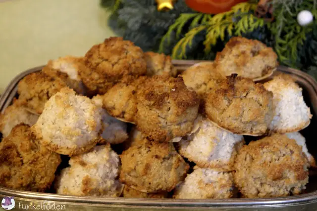 Einfache Kekse backen - Lebkuchen und Koksomakronen zu Weihnachten