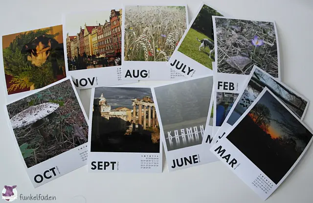 Printic - Fotokalender im Polaroid-Stil