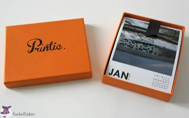 Polaroid-Fotokalender von Printic