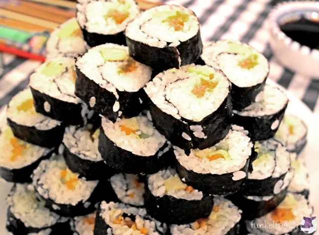 Vegetarisches Sushi-selber machen - Sushi Kurs