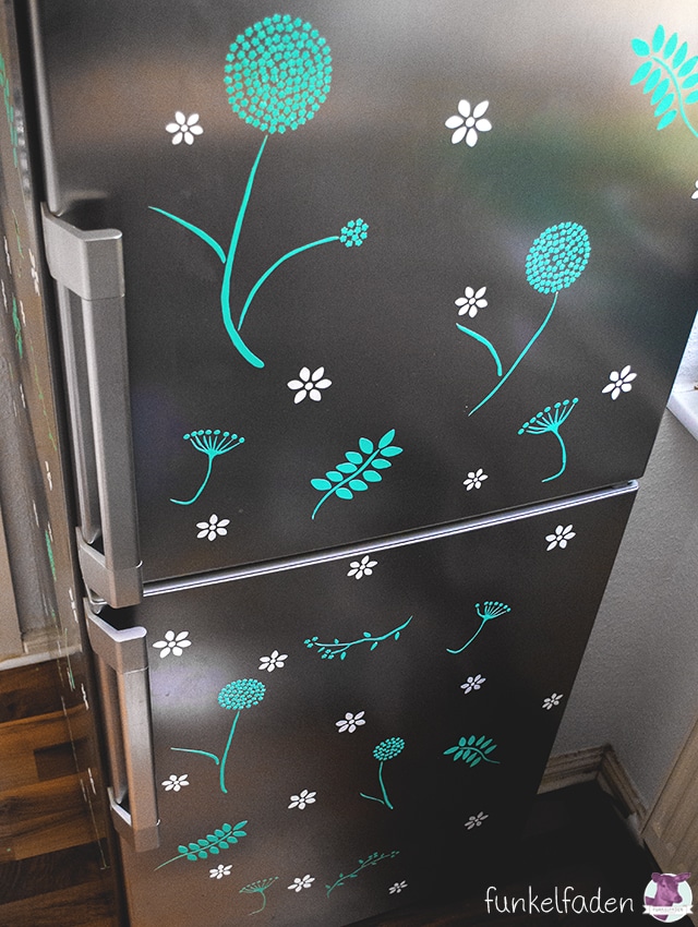 Kühlschrank bekleben mit Folien - Anleitung