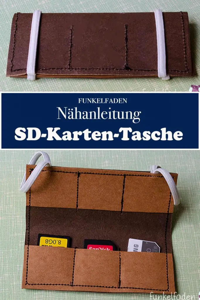 Nähanleitung SD-Karten-Tasche