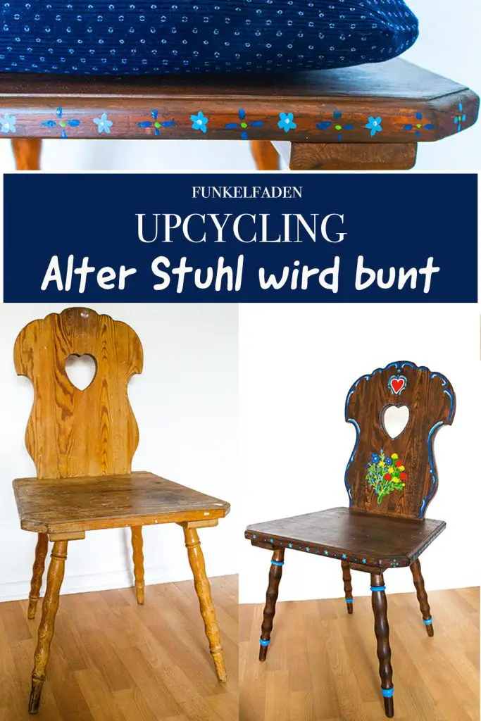 Upcycling Stuhl neu lackieren