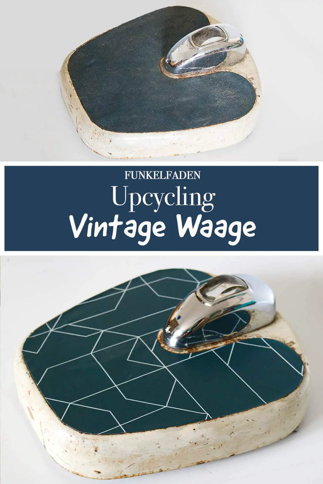 Vintage Waage krups Upcycling