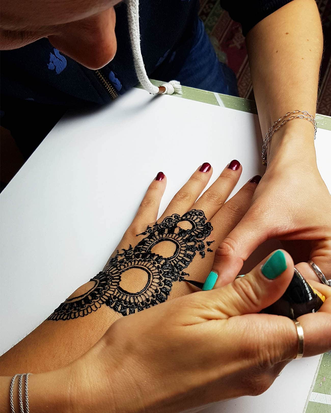 Anleitung - Henna Tattoo selber machen