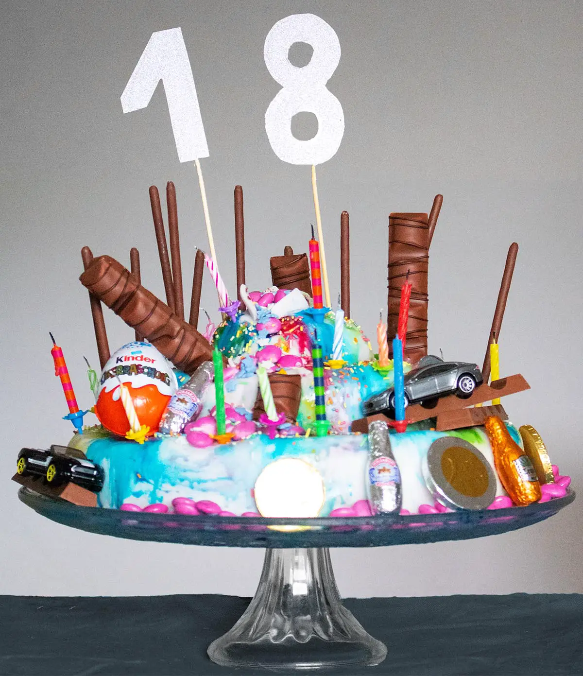 Geburtstagskuchen - Ideen für den 18. Geburtstag