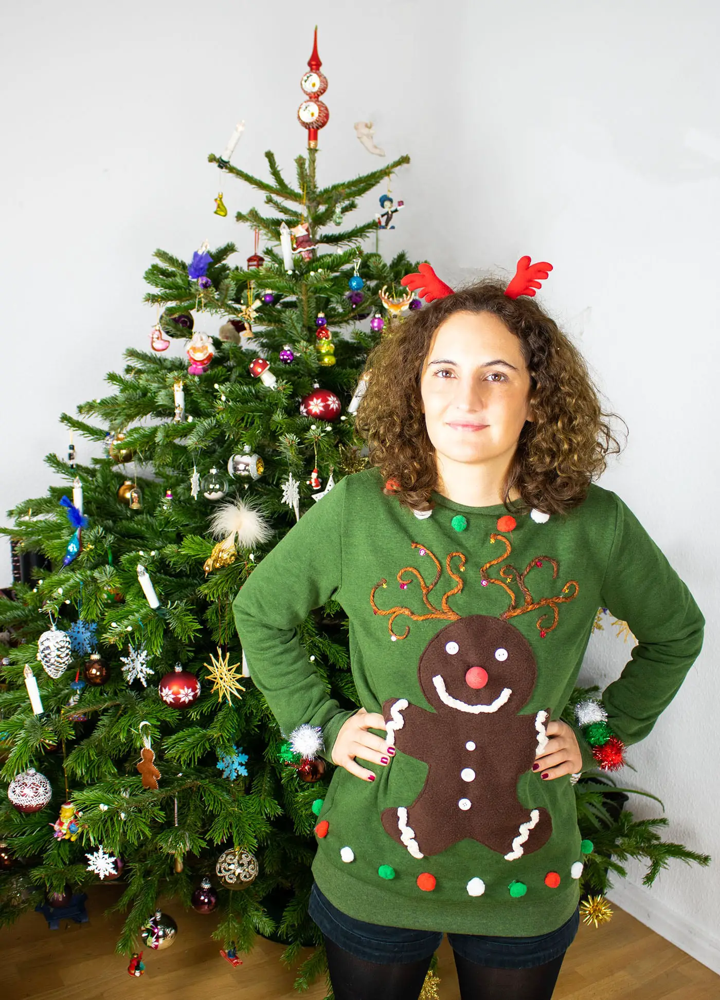 Weihnachtspullover selber nähen / Ugly Christmas Sweater
