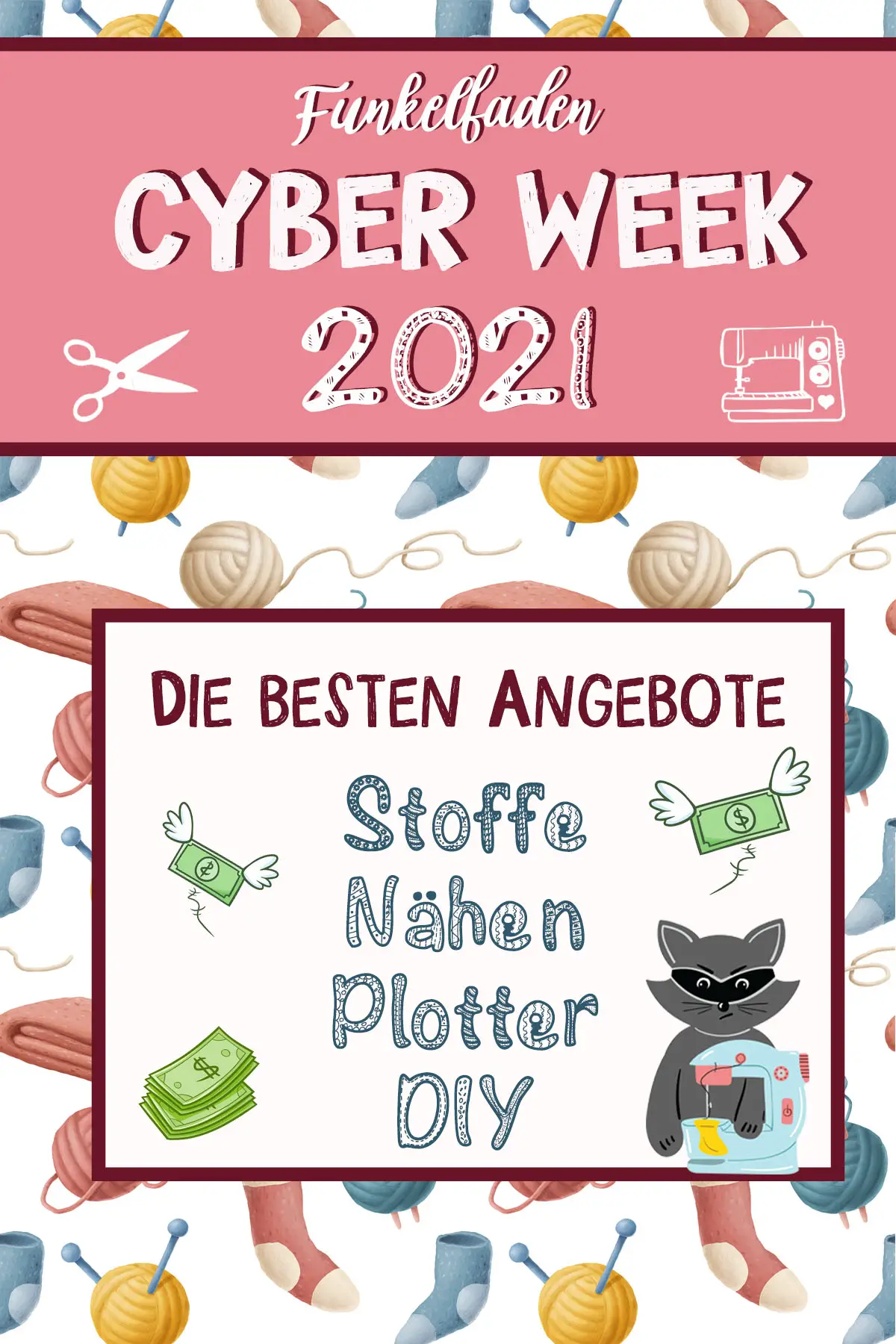 Cyber Week 2021 ANgebote Stoffe