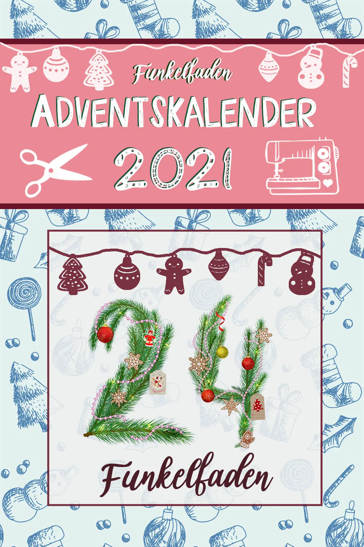 2021 Funkelfaden Adventskalender 24