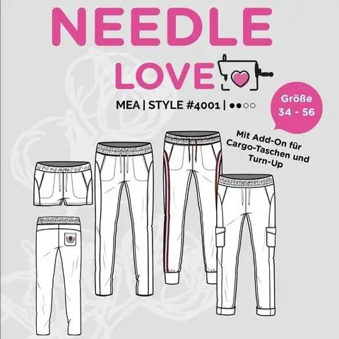 Needle Love Schnittmuster für Damen