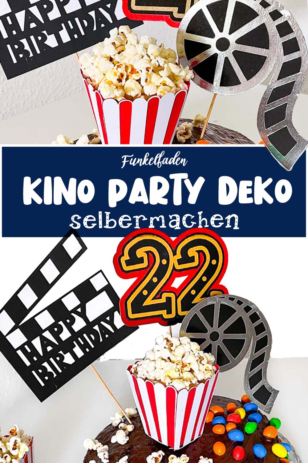 Kino Party Deko selber machen