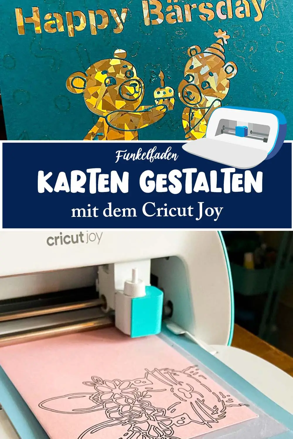 Karten gestalten mit Cricut Joy