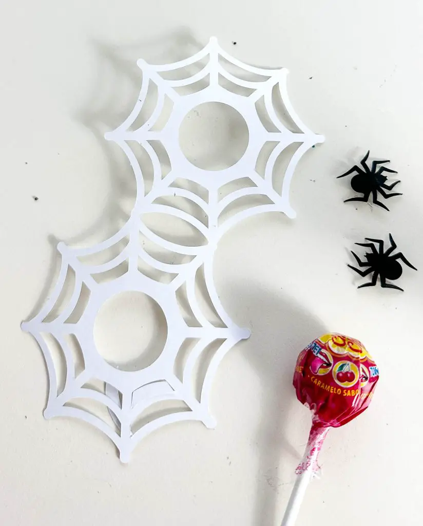 Halloween Süßigkeiten Lolli Halter Plotten Anleitung